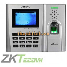 Máy chấm công vân tay / thẻ Zkteco U260C